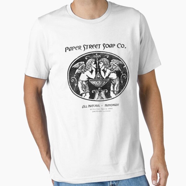 Soap Version03, paper street, Project Mayhem, white, fight club, Tyler Durden Essential T-Shirt