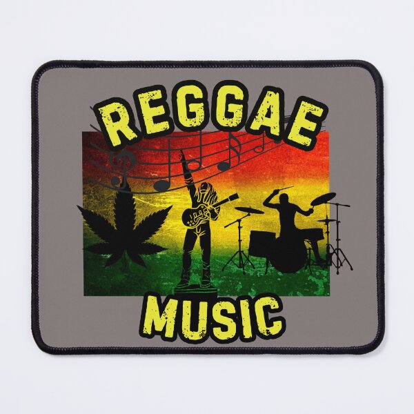 Item preview, Reggae Music Singer Drummer Jamaican Colors designed and sold by FroggyFly Designs.