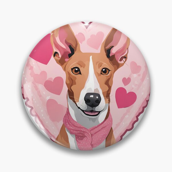 Item preview, Valentine's Day Podenco Ibicenco Love designed and sold by GoodyPaws.
