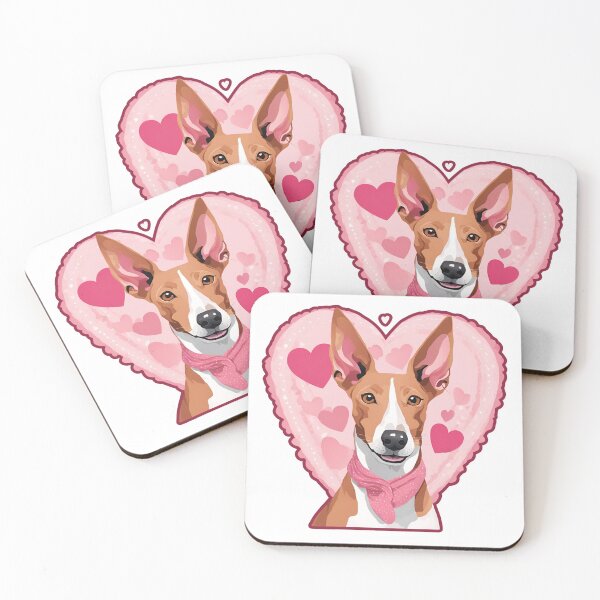 Item preview, Valentine's Day Podenco Ibicenco Love designed and sold by GoodyPaws.