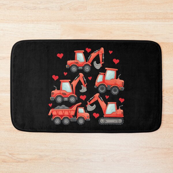 Item preview, Valentines Day Construction Trucks designed and sold by Blok45.