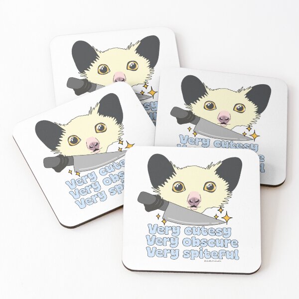 Item preview, Obscure and demure lemur designed and sold by christinacrookcreative.