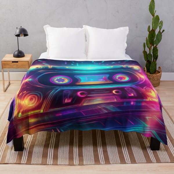 Item preview, Neon Cassette Tape Retro Art designed and sold by RaiyaTees.