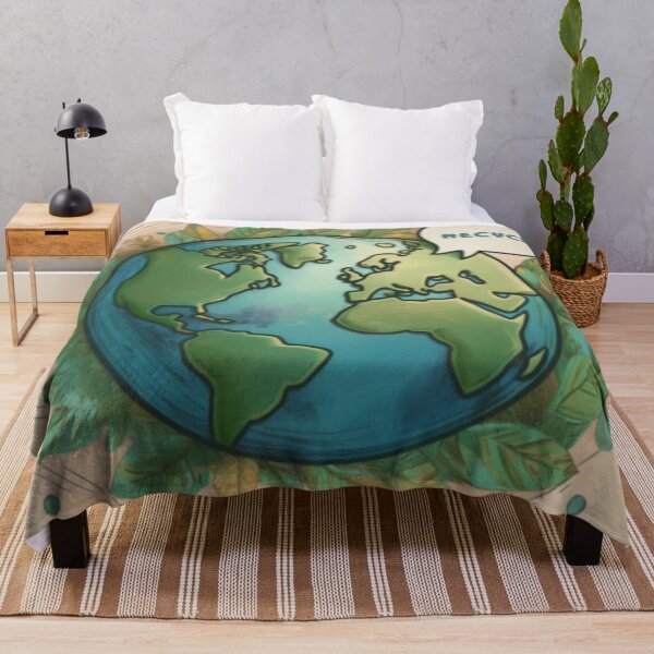 Item preview, Recycle Earth Illustration designed and sold by RaiyaTees.