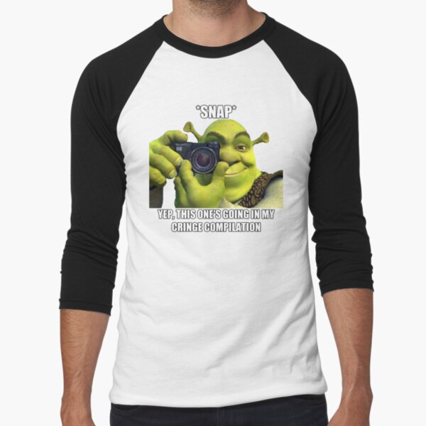 Yep This One's Going In My Cringe Compilation Shrek Meme shirt - Kingteeshop