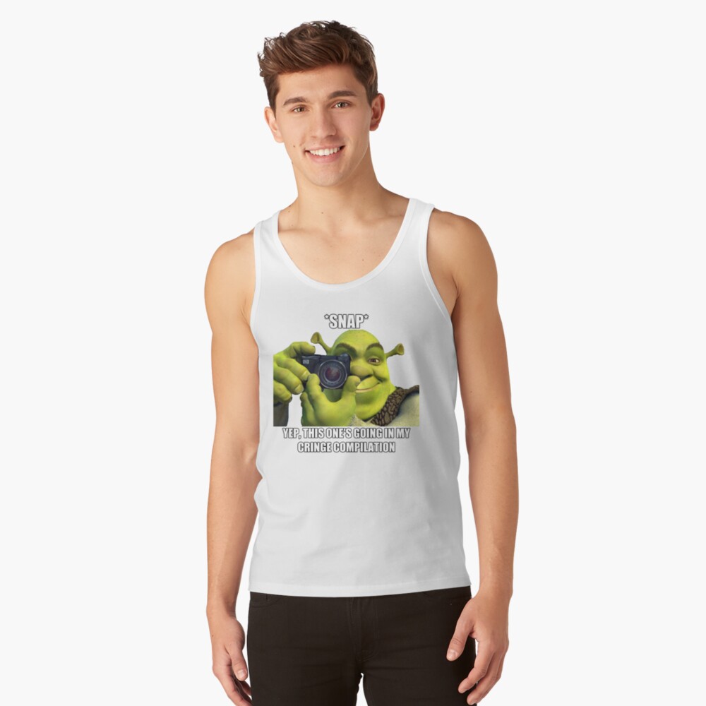 Yep This One's Going In My Cringe Compilation Shrek Meme shirt - Kingteeshop