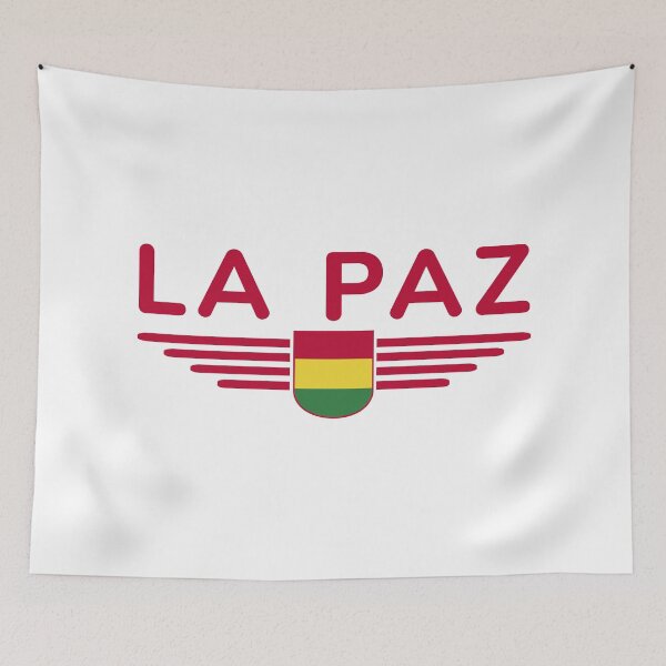 Item preview, La Paz Bolivia fans t-shirt design designed and sold by ElvisU.