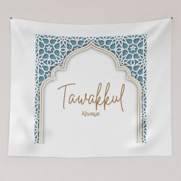 Item preview, Tawakkul Always - Elegant Islamic Design designed and sold by RaiyaTees.
