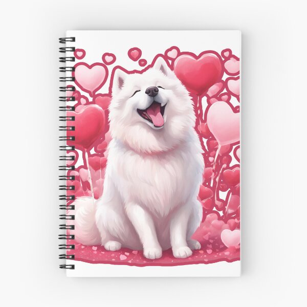 Item preview, Valentine's Day Samoyed Love designed and sold by GoodyPaws.