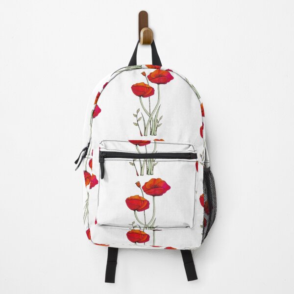 Item preview, Poppy Flowers - White designed and sold by ilovestudiostic.