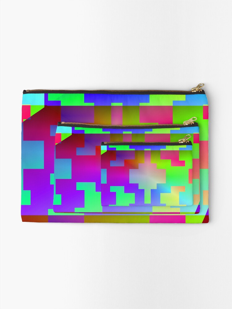 Thumbnail 2 of 4, Zipper Pouch, Faded pattern... designed and sold by Harryucksche.