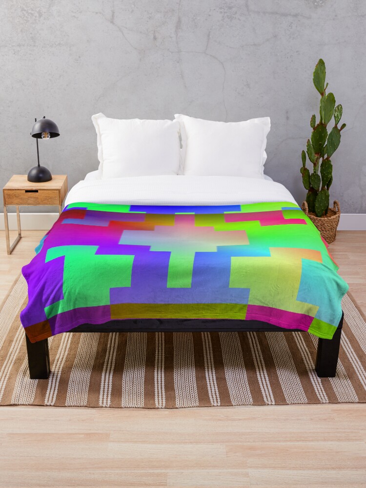 Thumbnail 1 of 6, Throw Blanket, Faded pattern... designed and sold by Harryucksche.