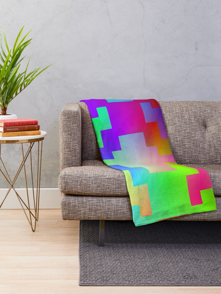 Thumbnail 2 of 6, Throw Blanket, Faded pattern... designed and sold by Harryucksche.