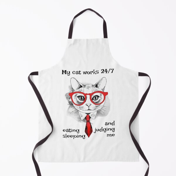 Item preview, My cat works 24/7 designed and sold by FRAZAstore.