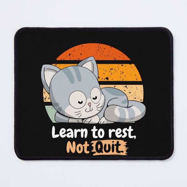 Item preview, LEARN TO REST NOT QUIT designed and sold by Imagification.