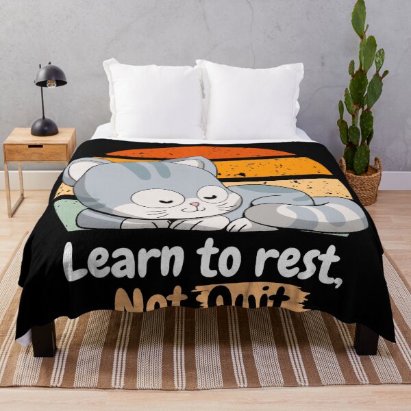 Item preview, LEARN TO REST NOT QUIT designed and sold by Imagification.