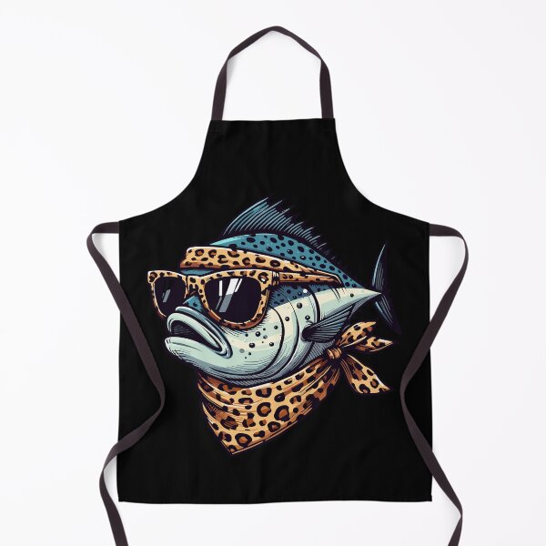 Item preview, Tuna Wearing Leopard Scarf Animal Wearing Sunglasses designed and sold by Artistoos.