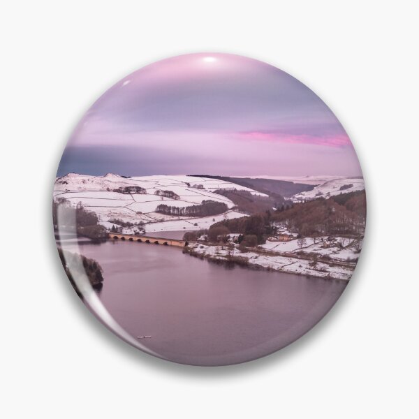 Item preview, Ladybower Reservoir Snowfall designed and sold by Airpower Art.