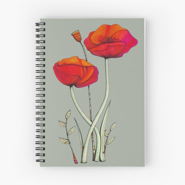 Item preview, Poppy Flowers - Army Green Lite designed and sold by ilovestudiostic.