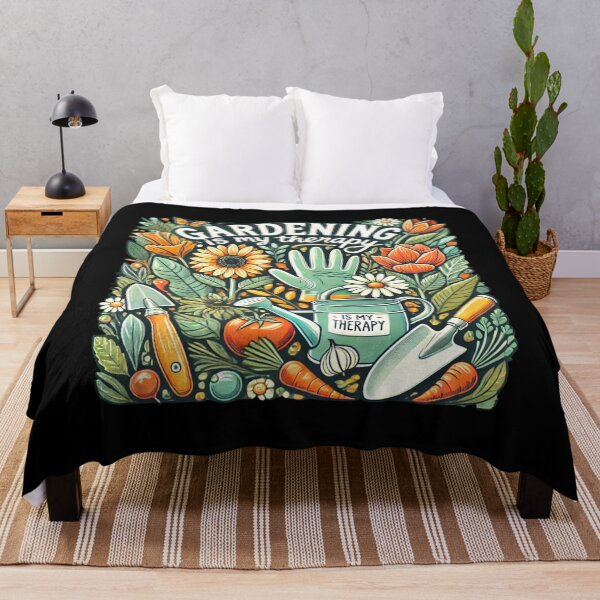 Item preview, Gardening Is My Therapy Funny Design for Plant Enthusiasts designed and sold by BunBuntheDog-.