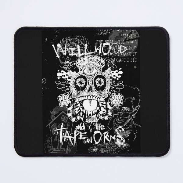 Item preview, Will Wood and The Tapeworms Artwork Design designed and sold by Wildcard_Designs.