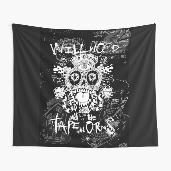 Item preview, Will Wood und die Bandwürmer – Artwork-Design designed and sold by Wildcard_Designs.