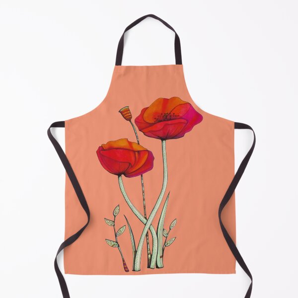 Item preview, Poppy Flowers - Pink Terracotta designed and sold by ilovestudiostic.