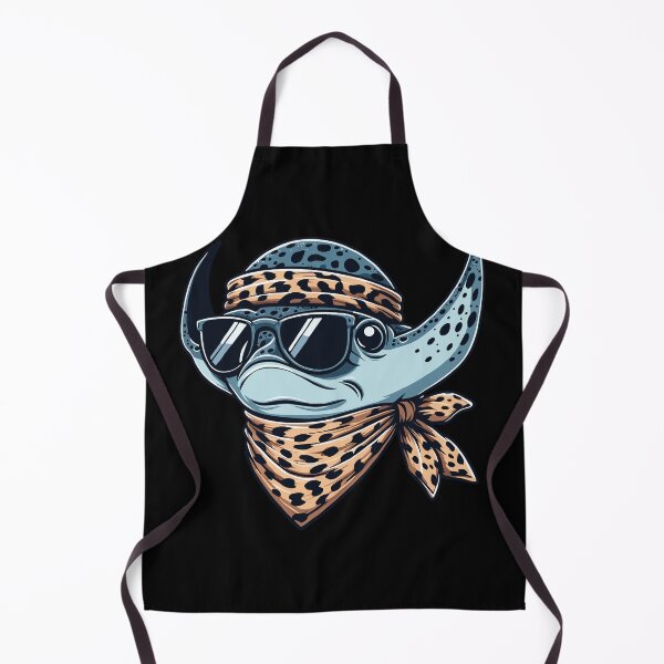 Item preview, Manta Ray Wearing Leopard Scarf Animal Wearing Sunglasses designed and sold by Artistoos.