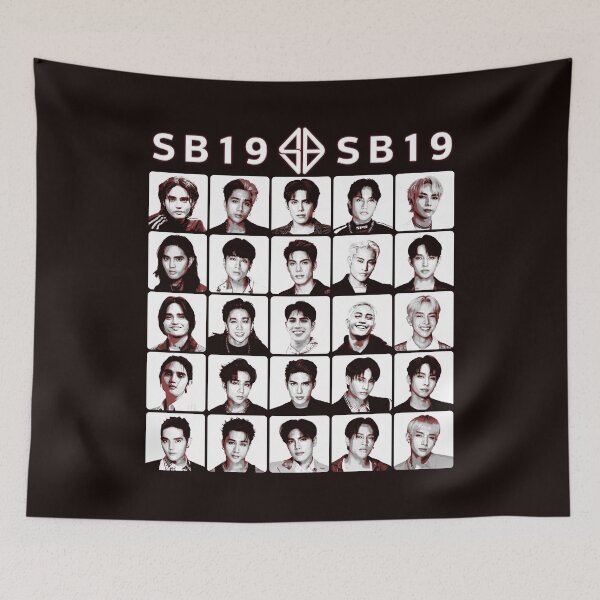 Item preview, SB19 5x5 Images Fan Tshirt designed and sold by RedInkLab.