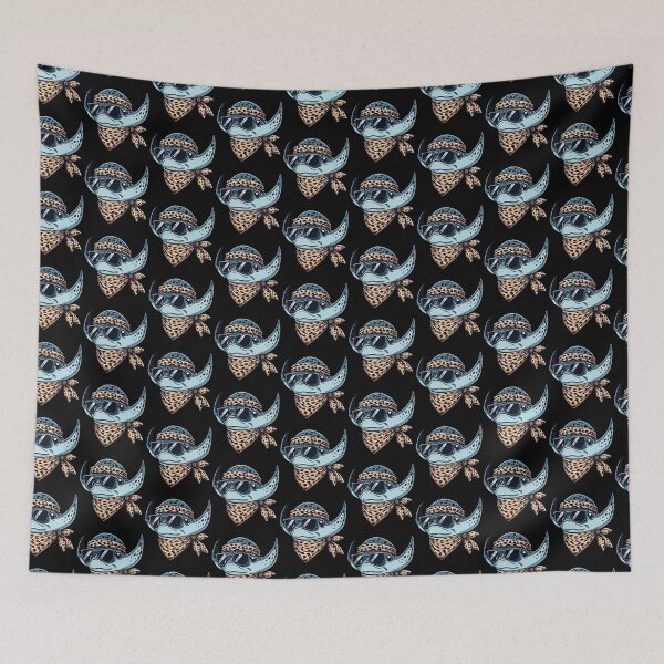 Item preview, Manta Ray Wearing Leopard Scarf Animal Wearing Sunglasses designed and sold by Artistoos.