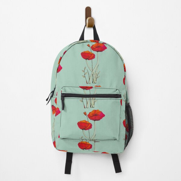 Item preview, Poppy Flowers - Silky Sage designed and sold by ilovestudiostic.