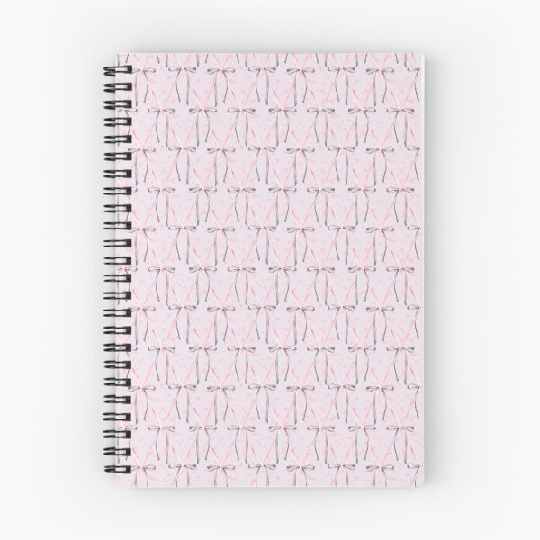 Item preview, Pink grey silk bow seamless pattern Watercolor splashes ribbon, Girl coquette diamond lattice design illustration designed and sold by BartolArt.