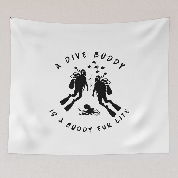 Item preview, Dive Buddy for Life Scuba T-Shirt designed and sold by TheDiveShirt.