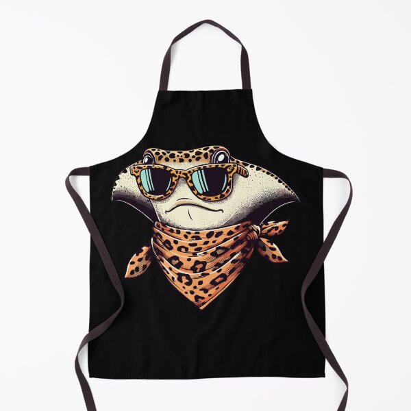 Item preview, Manta Ray Wearing Leopard Scarf Animal Wearing Sunglasses designed and sold by Artistoos.