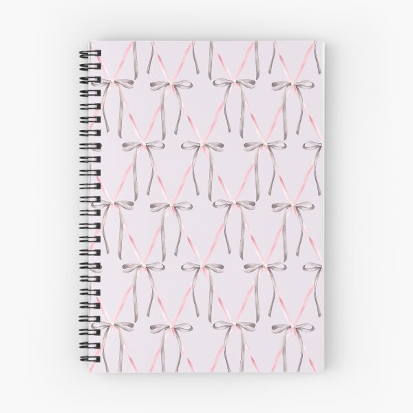 Item preview, Grey and Pink bows seamless pattern Watercolor ribbon, Girl coquette diamond lattice design illustration designed and sold by BartolArt.