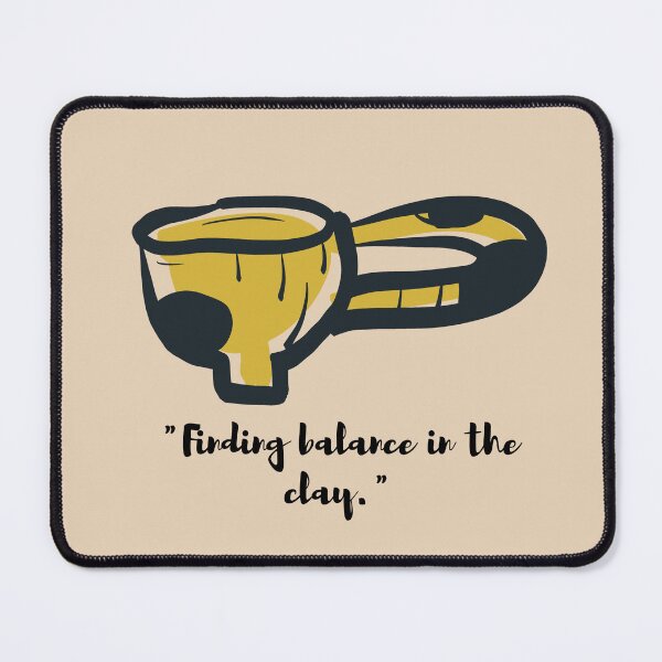 Item preview, Hand-Drawn Pottery Quotes Stickers & Apparel | Unique Ceramic Art for Mugs, T-Shirts, and More designed and sold by SaitonG.
