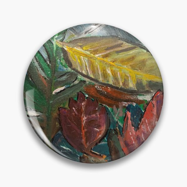 Item preview, Colored Leaves on a roof designed and sold by Misfitcane.