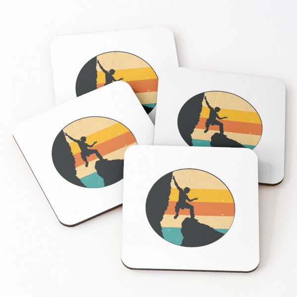 Item preview, Free Extreme Rock Climbing Adventure Mountain Sunset designed and sold by Kia Blaze.