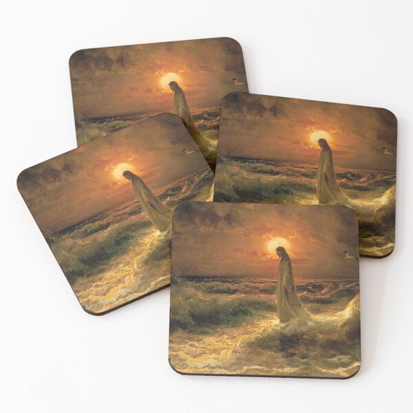 Item preview, Christ walking on waves designed and sold by bruntXumber.