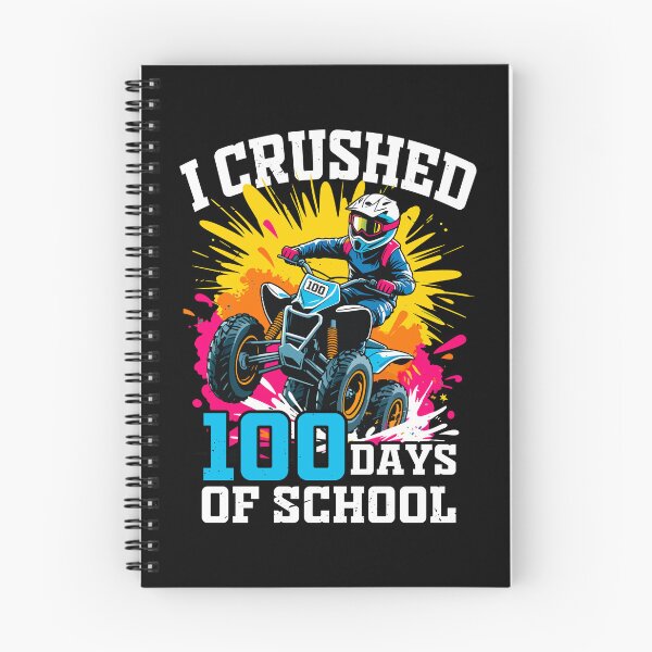 Item preview,  I Crushed 100 Days Of School 2025 Quad Dirt Bike Gift For Boys 100th designed and sold by JUSTBEELEGANT.