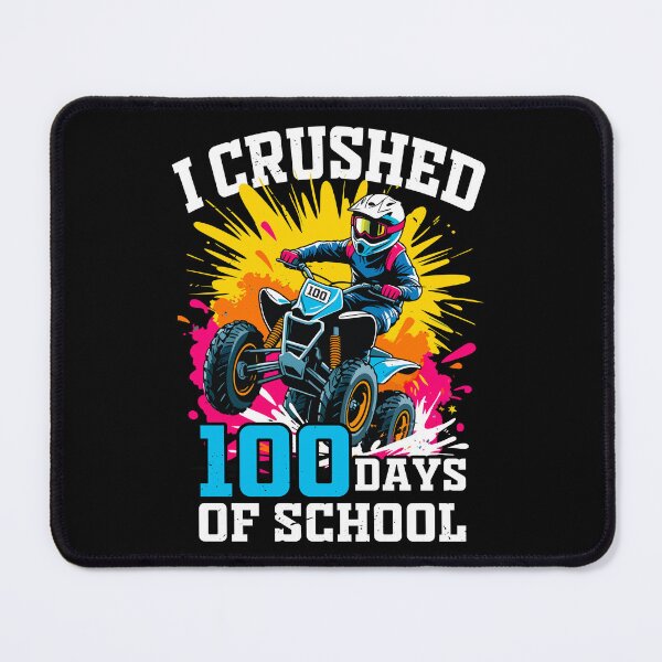 Item preview,  I Crushed 100 Days Of School 2025 Quad Dirt Bike Gift For Boys 100th designed and sold by JUSTBEELEGANT.