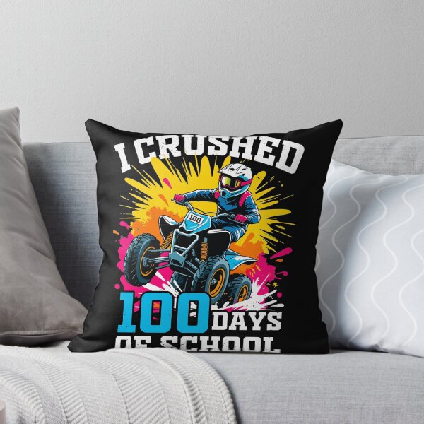 Item preview,  I Crushed 100 Days Of School 2025 Quad Dirt Bike Gift For Boys 100th designed and sold by JUSTBEELEGANT.