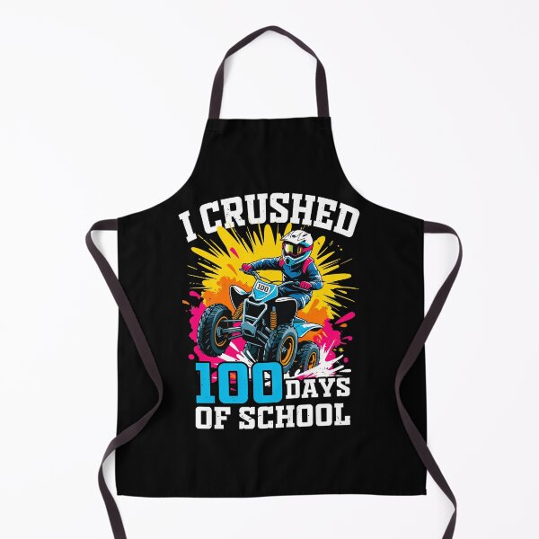 Item preview, I Crushed 100 Days Of School 2025 Quad Dirt Bike Gift For Boys 100th designed and sold by JUSTBEELEGANT.