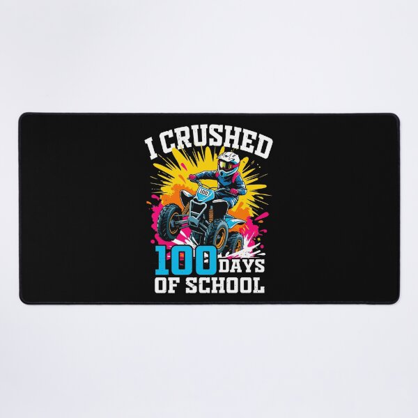 Item preview,  I Crushed 100 Days Of School 2025 Quad Dirt Bike Gift For Boys 100th designed and sold by JUSTBEELEGANT.