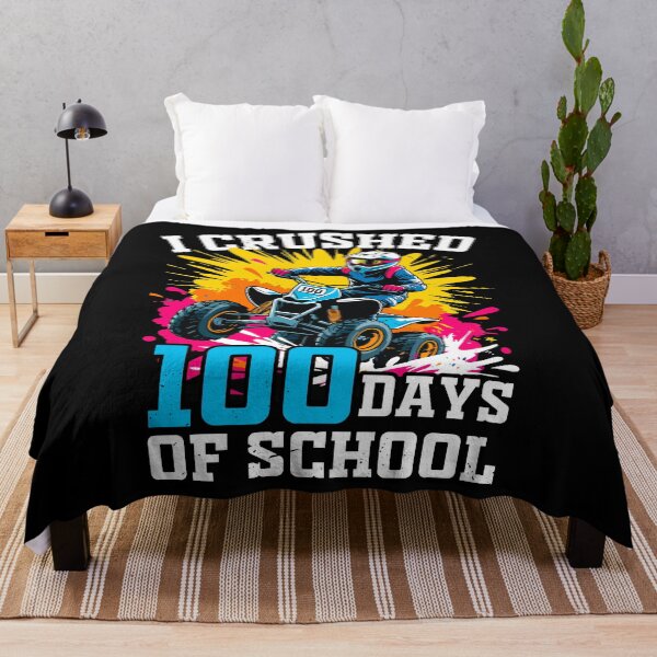 Item preview,  I Crushed 100 Days Of School 2025 Quad Dirt Bike Gift For Boys 100th designed and sold by JUSTBEELEGANT.