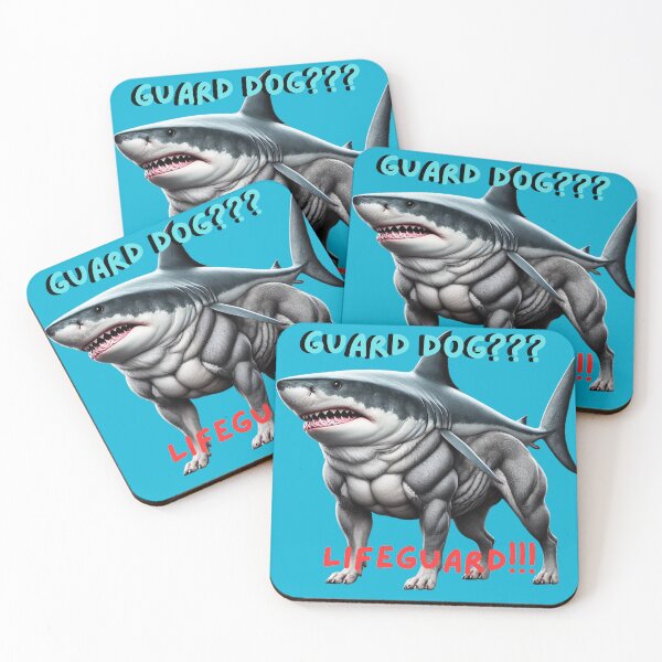 Item preview, Funny Shark-Dog Hybrid Art – Unique Animal Mashup Design designed and sold by Nauert's.