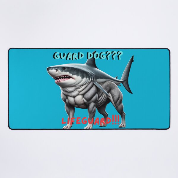 Item preview, Funny Shark-Dog Hybrid Art – Unique Animal Mashup Design designed and sold by Nauert's.