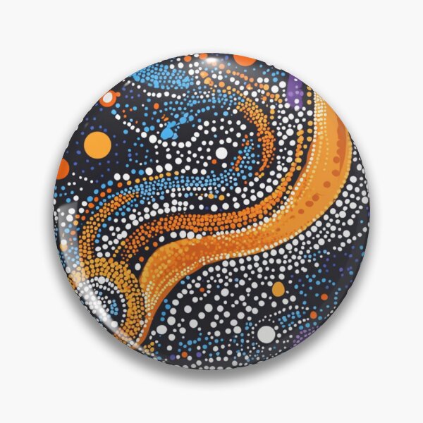 Item preview, Aboriginal Inspired Dot Art - Dreams of the Outback designed and sold by GrinGalore.