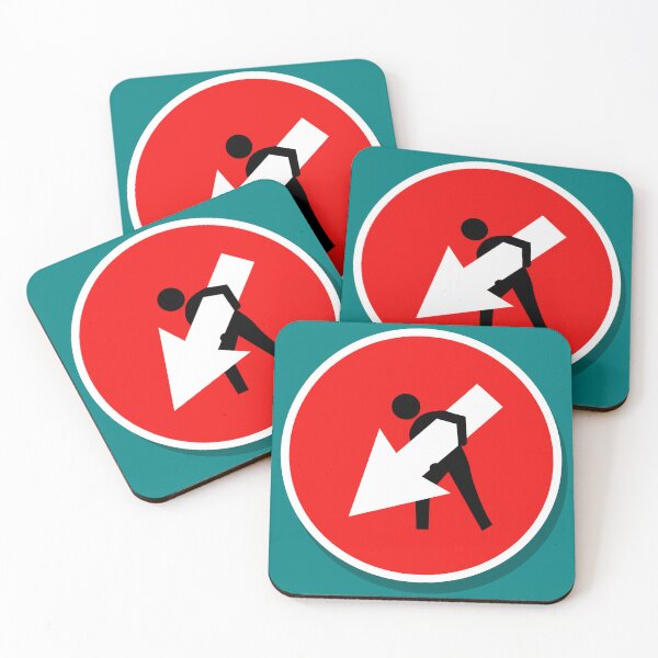 Item preview, Keep Right Funny Road Sign – Humorous Urban Street Art Design designed and sold by Fun Funky Designs.