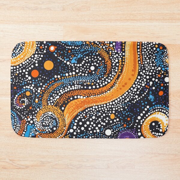 Item preview, Aboriginal Inspired Dot Art - Dreams of the Outback designed and sold by GrinGalore.